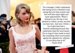 Tswift feminist